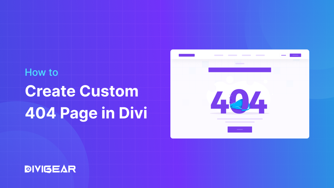 How to Create a Custom 404 Page in Divi