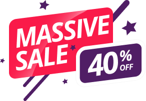 Massive Sale - Red - No Upto