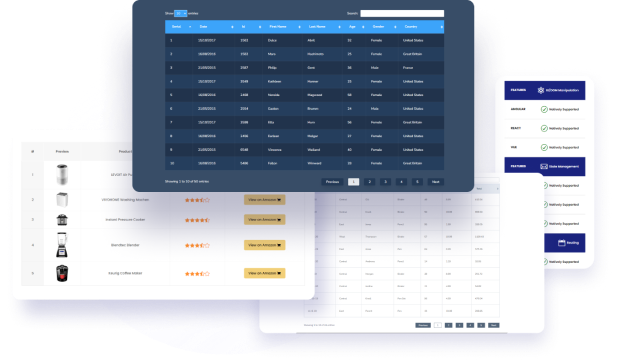 Table-Layouts Divi Table Layouts