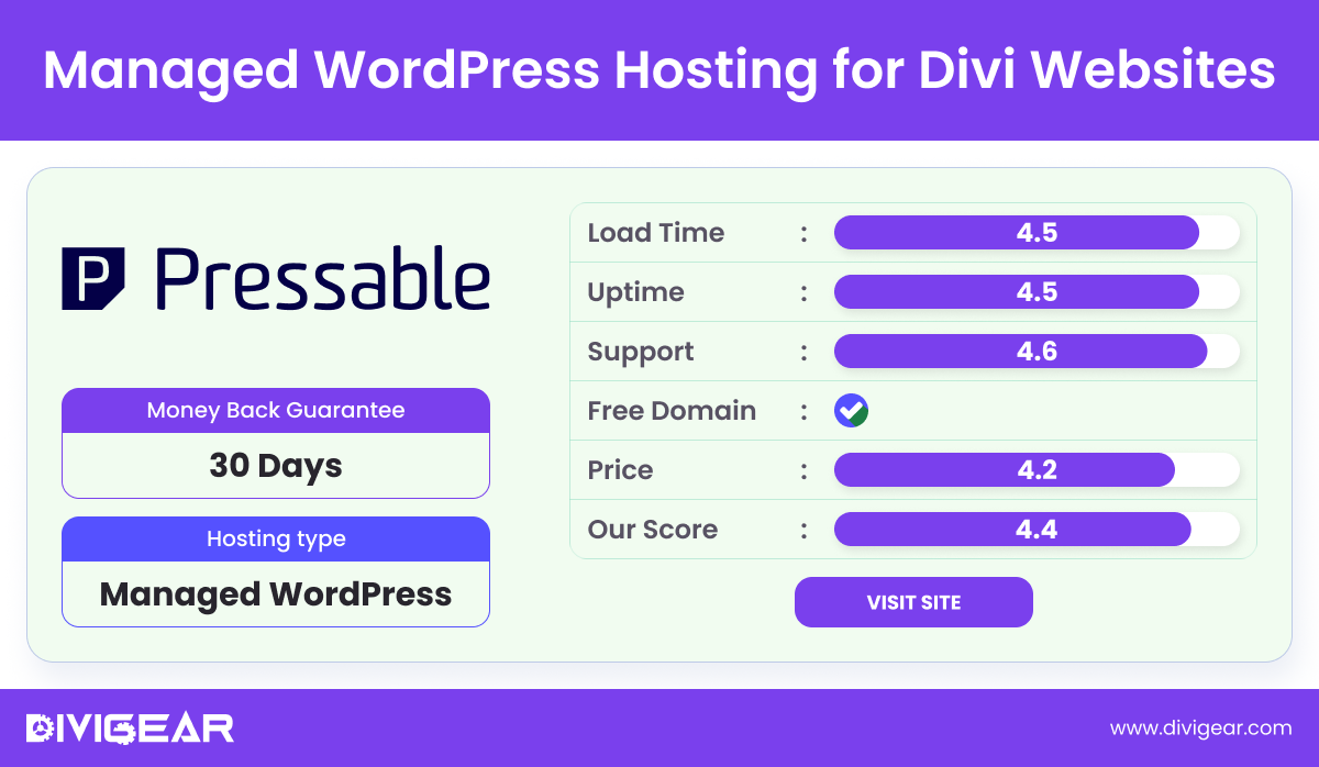 Divi  Strattic - fast and secure static WordPress hosting