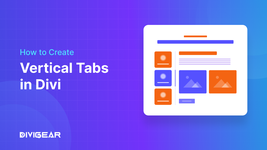 How to Create Vertical Tabs in Divi?